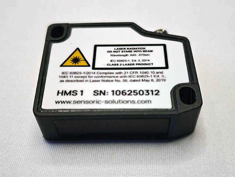Sensor head of the OMS 7 sensor
