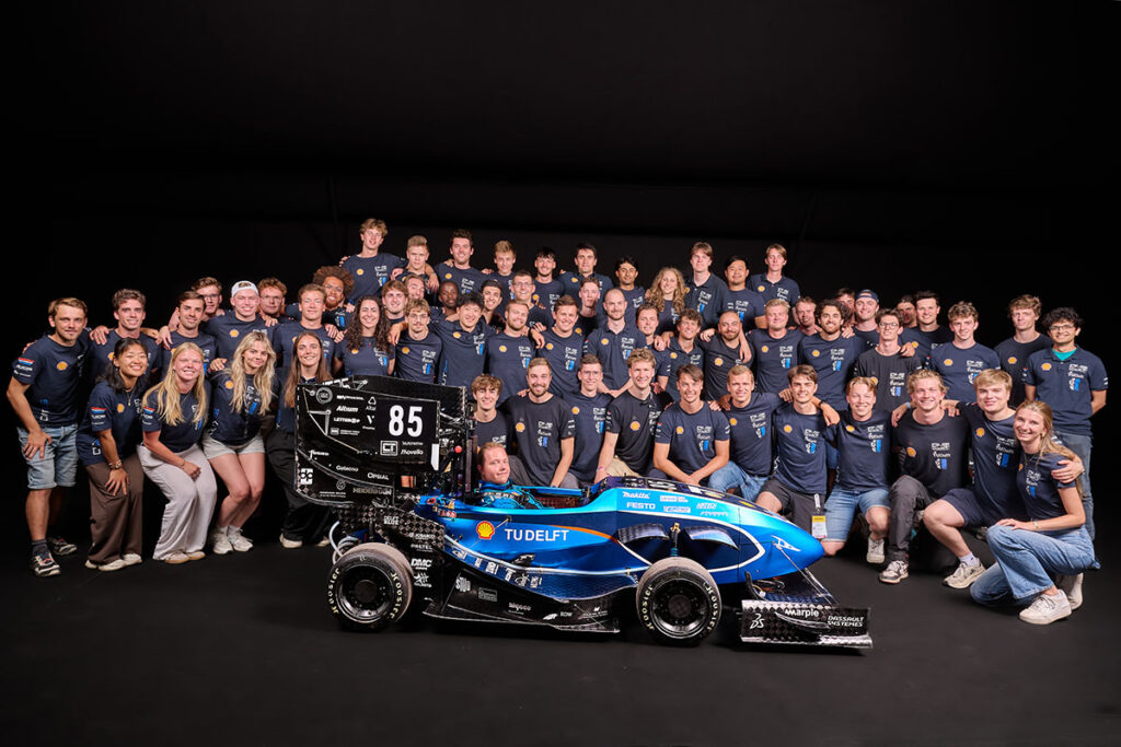 Formula Student Team 2025 of TU Delft